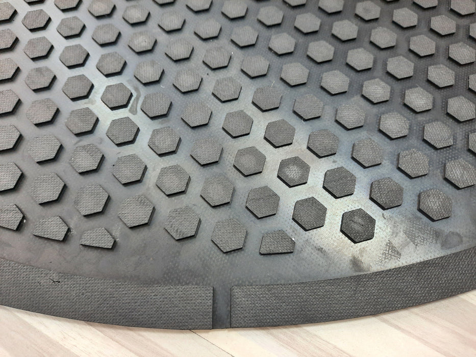 BBQ mat border and Drain