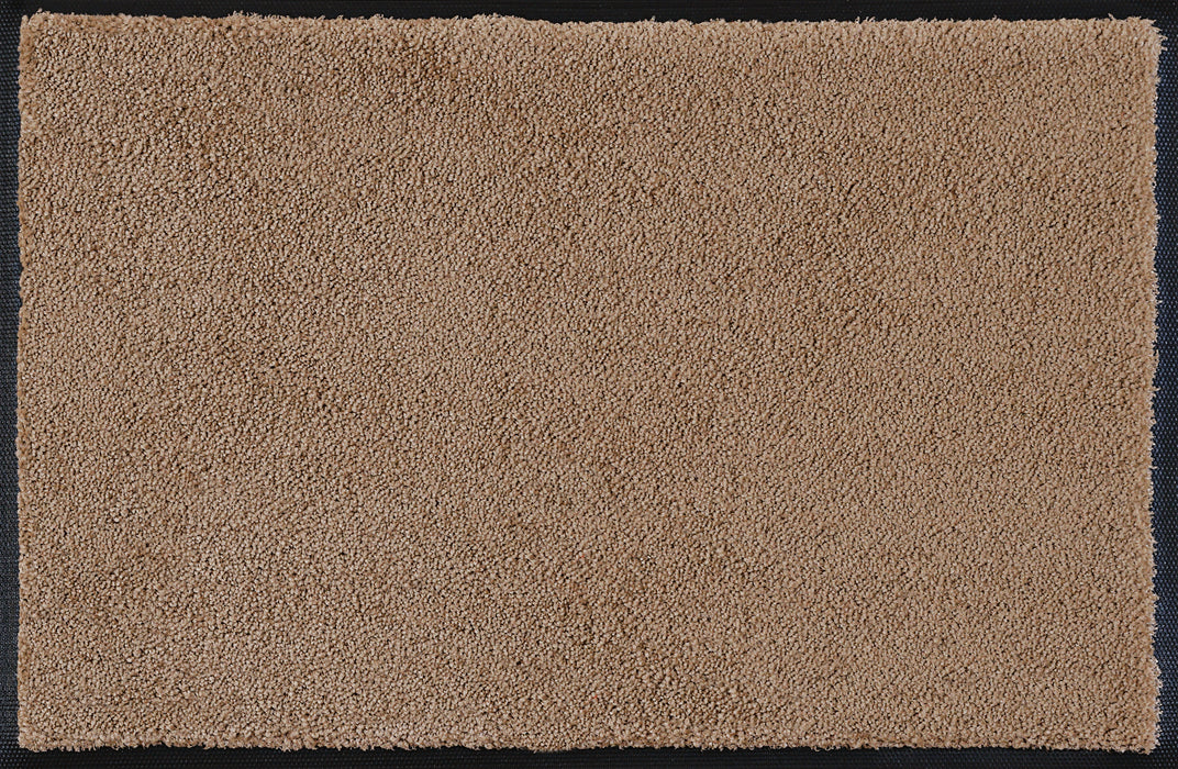 MATSMITHS Monotone Washable Indoor Rug with Rubber Backing, Door Mat for Entryway, Kitchen, Bathroom, Non-Slip Area Rug and Mat, Washable Entryway Rug, Pet Friendly, Kid Friendly