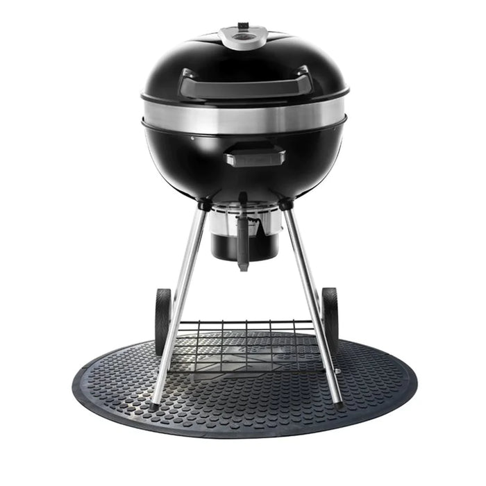 Round BBQ Mat - white background