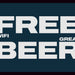 Free Wifi Great Beer - artwork