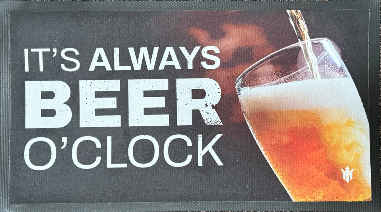 Beer O'clock Bar Mats